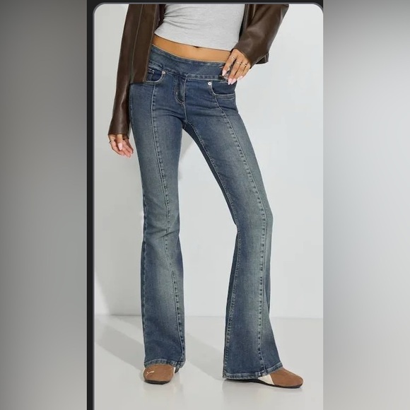 Garage Denim - Garage Denim Classic Blue Women’s Flared Jeans